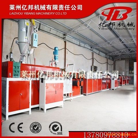 塑料圓絲拉絲機(jī)組、塑料胚子繩拉絲制繩機(jī)與電纜填充繩設(shè)備綜述