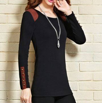 8C-111加絨加厚打底衫 冬季保暖與時尚的完美結合